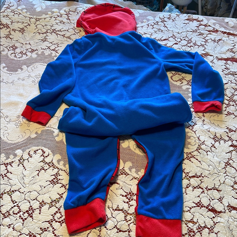 Marvel Spider-Man Boys/Unisex Blanket Sleeper One Piece Zipper NWT 8 Never Worn - Picture 7 of 16